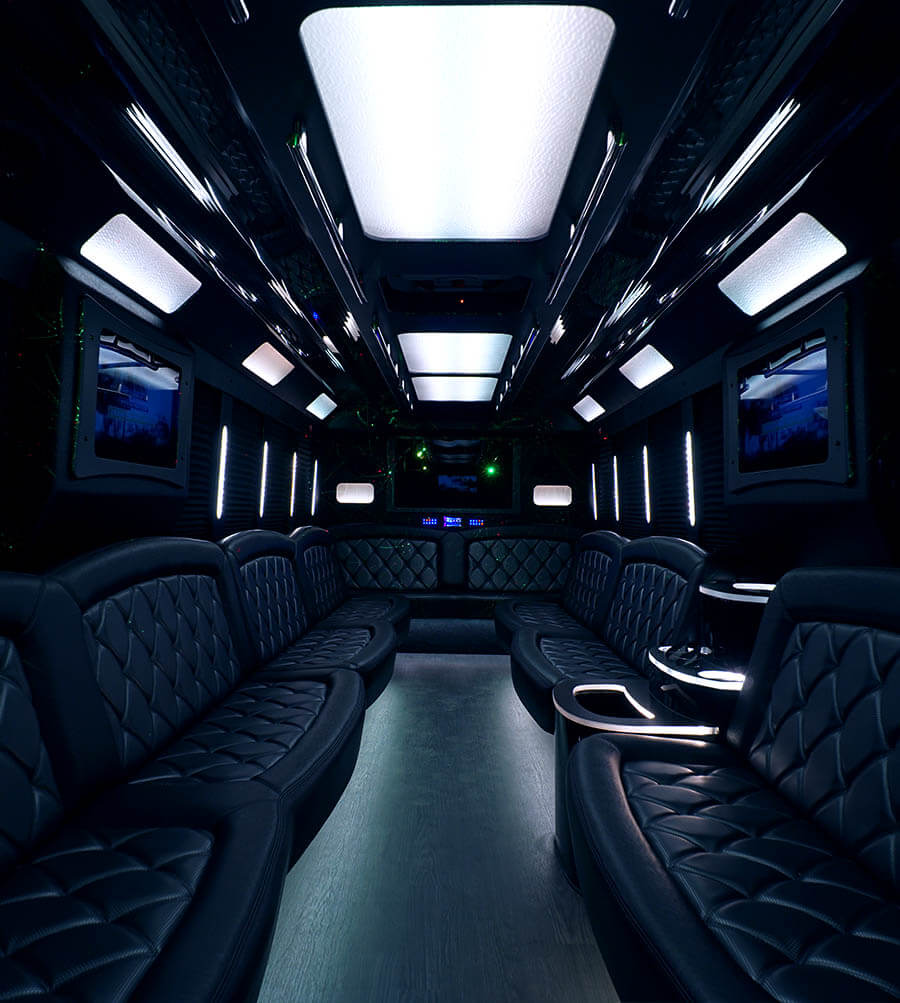 dc party bus interior