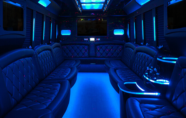 Washington DC Party Bus limo bus